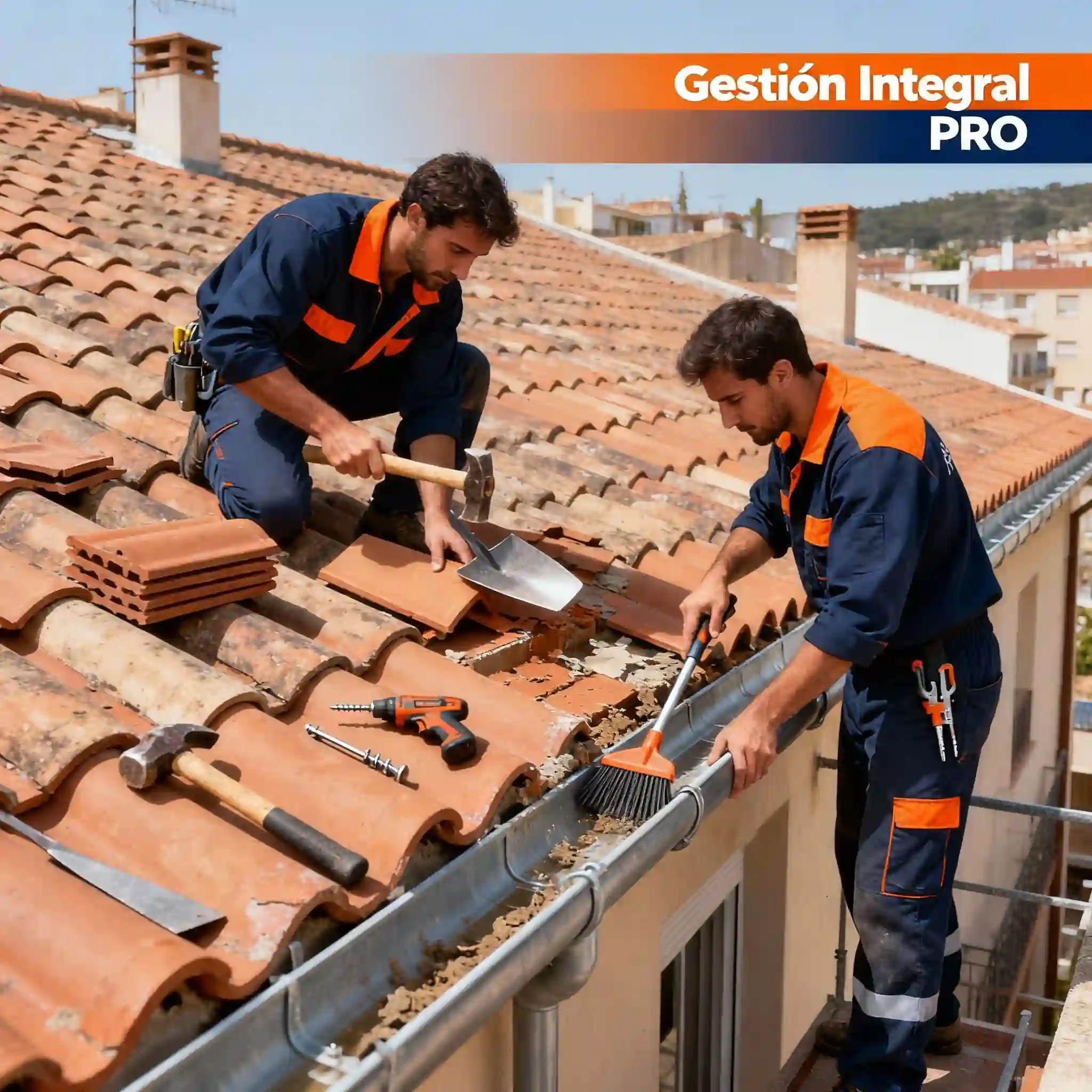 Reparación de tejados profesional