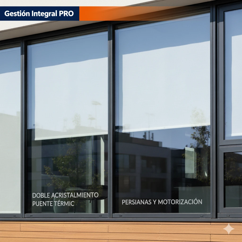 Ventanas eficientes y aislantes