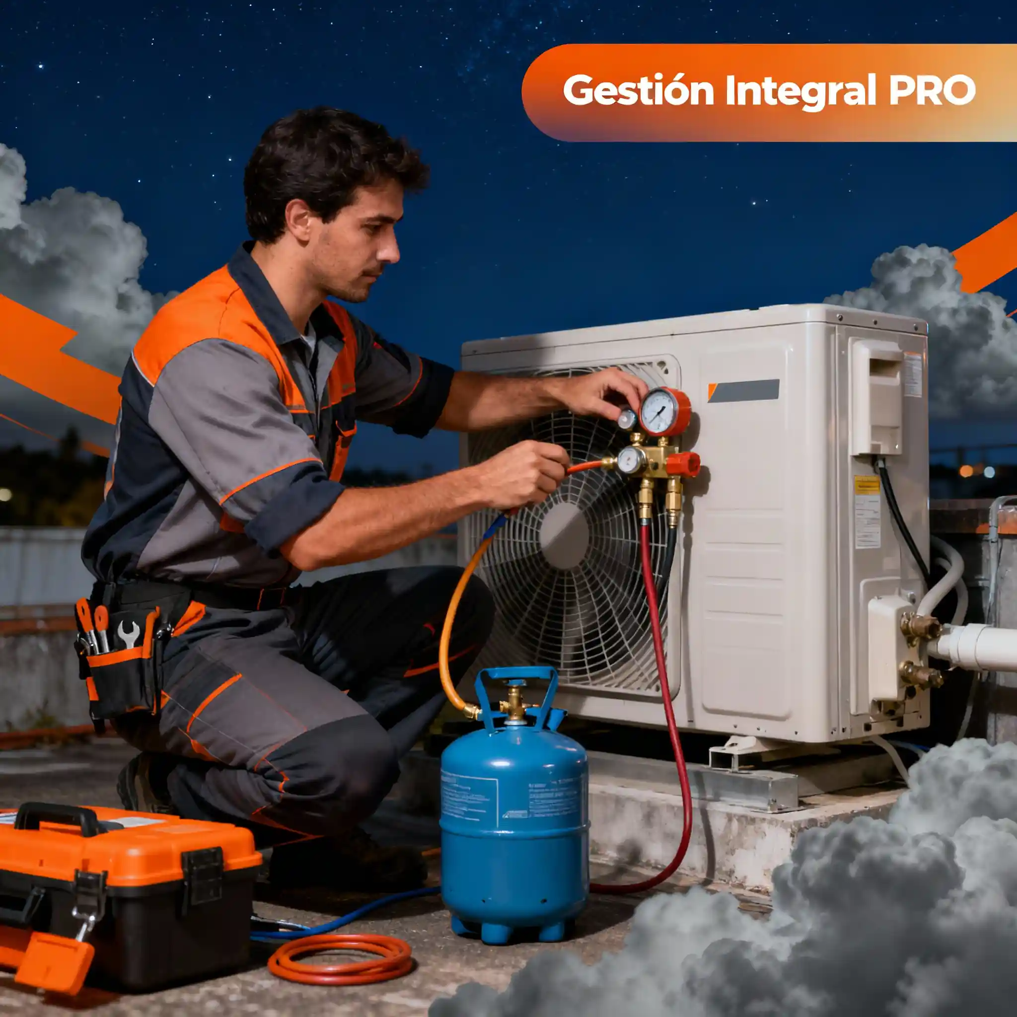 Instalación de aire acondicionado profesional
