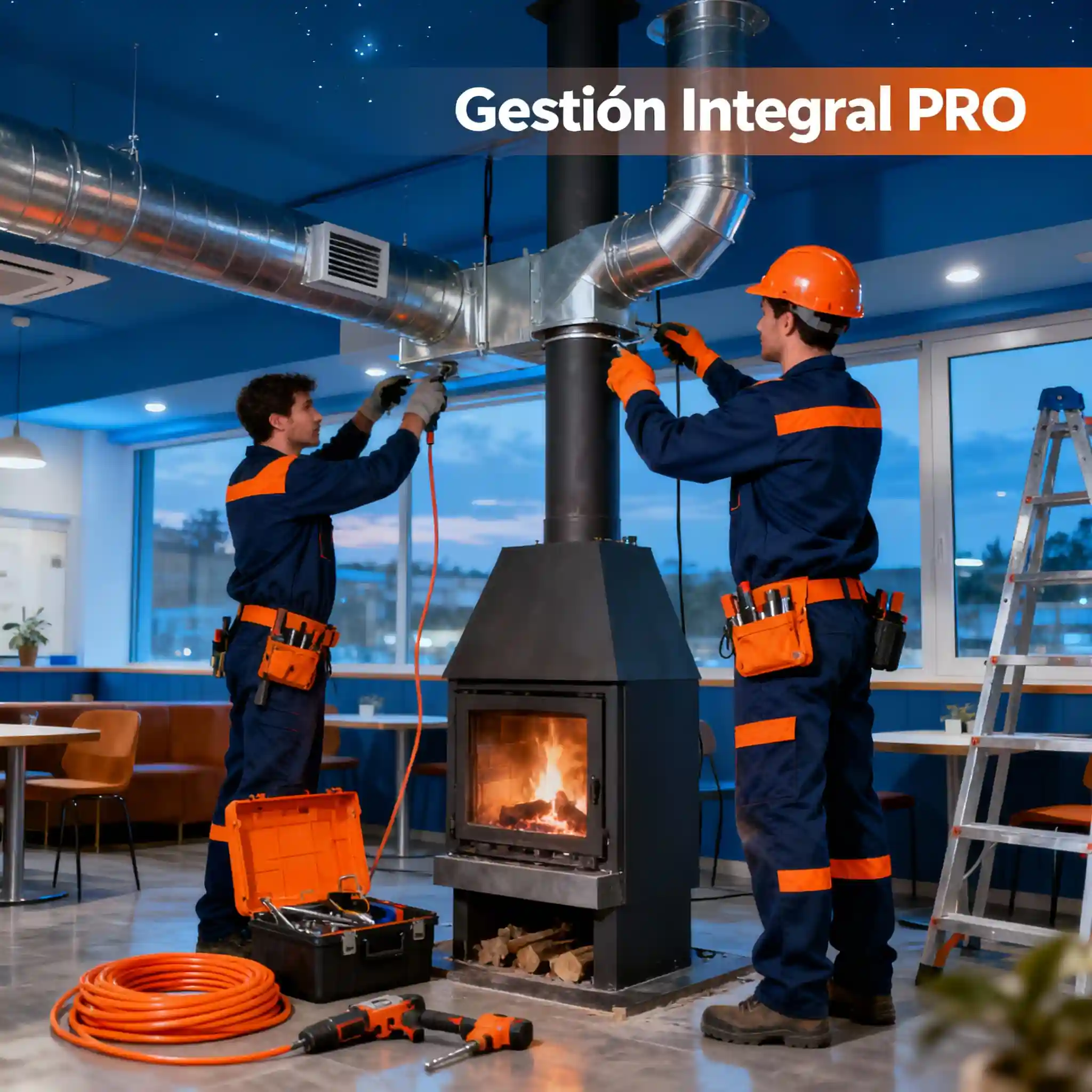 Instalación de chimeneas profesional